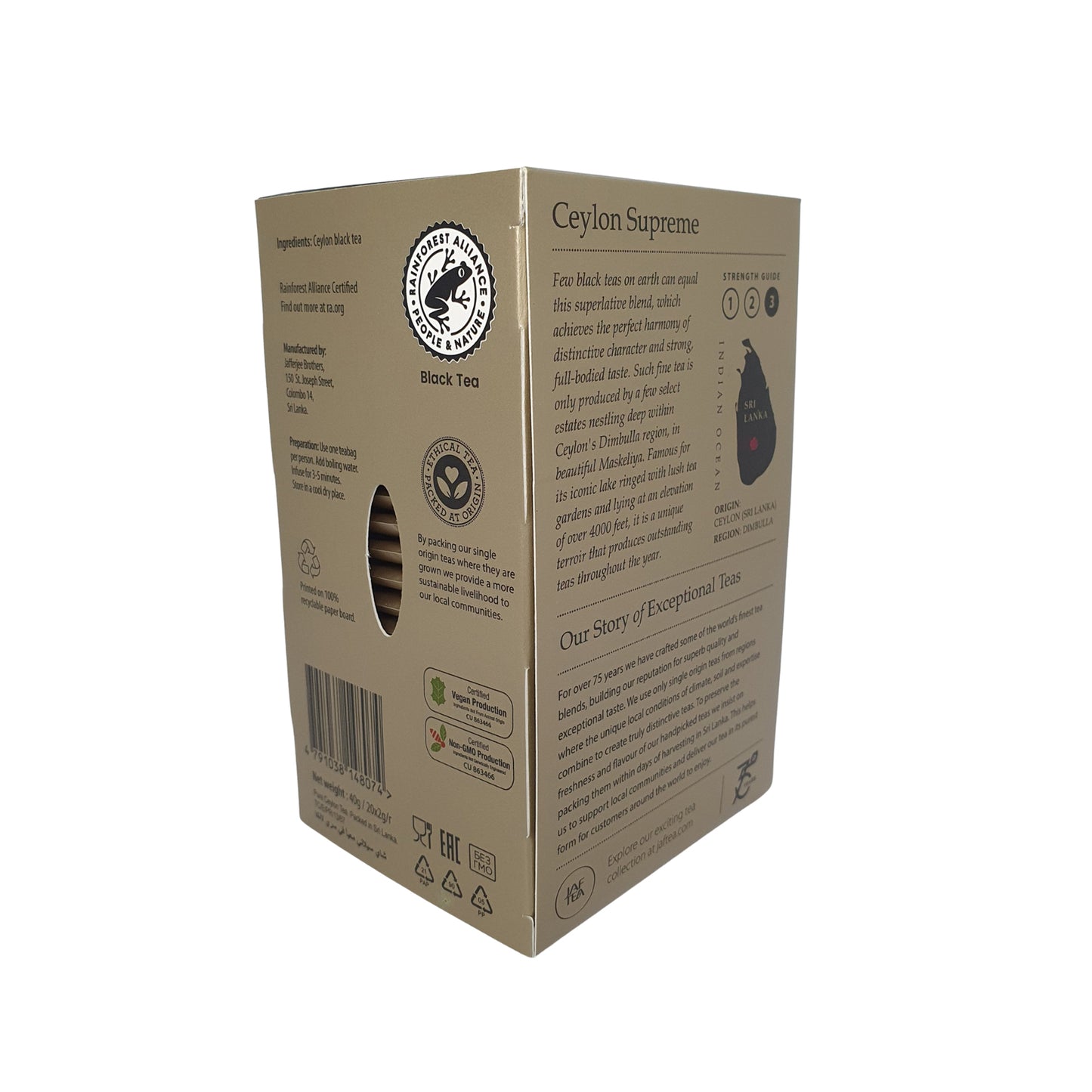 Jaf Tea Classic Gold Kolekcja Ceylon Supreme (50g)