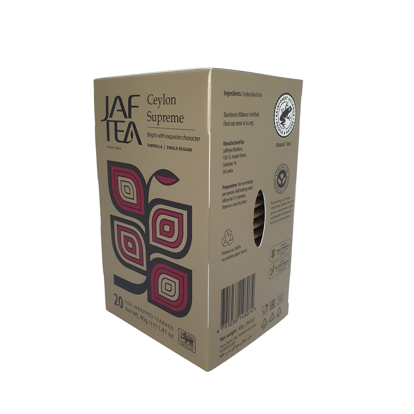 Jaf Tea Classic Gold Kolekcja Ceylon Supreme (50g)