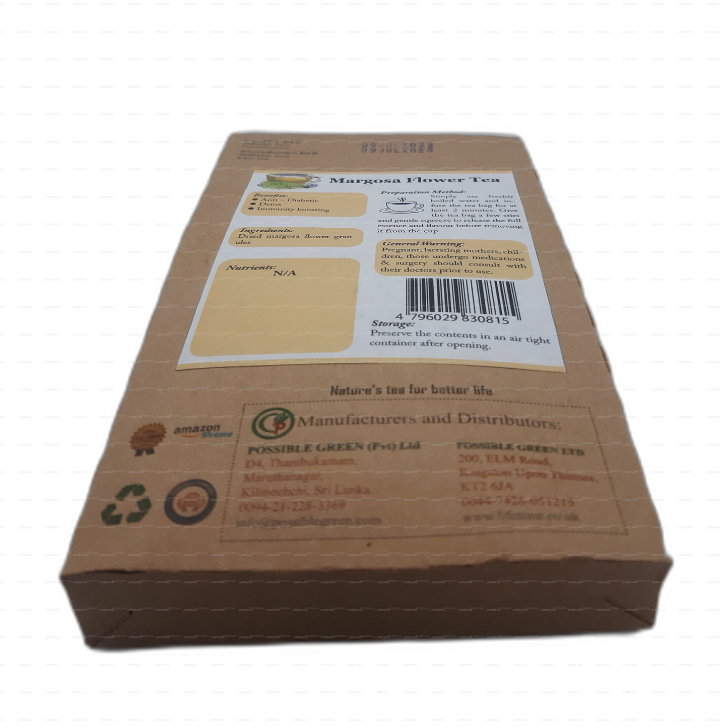 Lifetone Margosa Flower Tea (30g) 20 Tea Bags