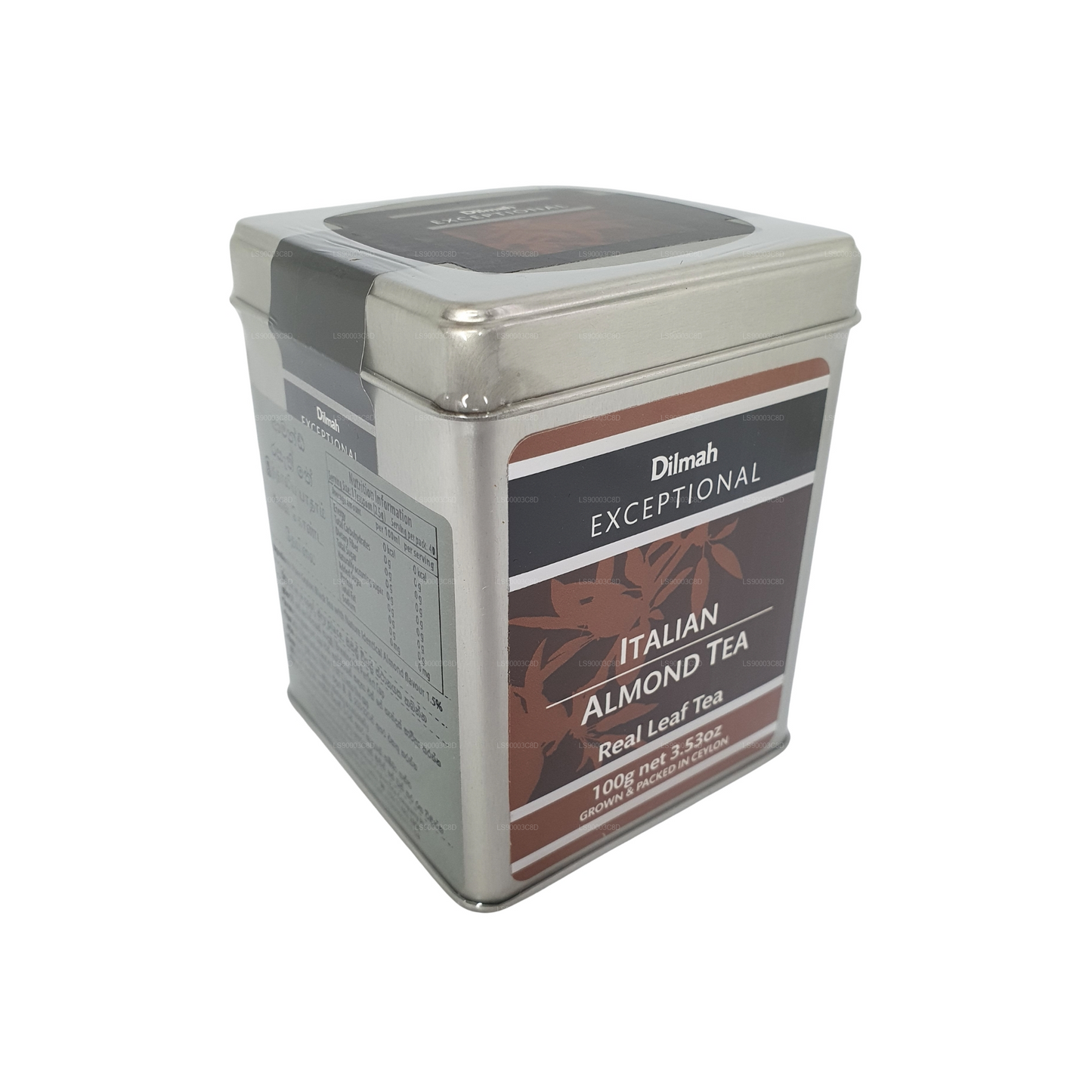 Dilmah Wyjątkowa włoska herbata migdałowa (100g) Tin Caddy