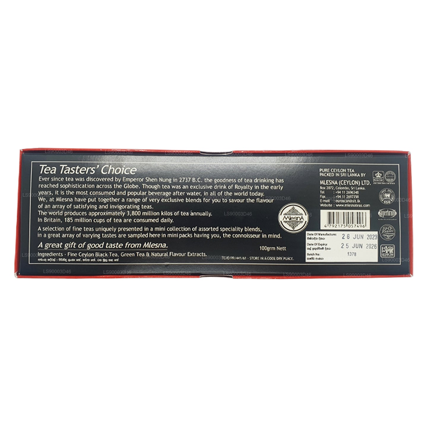 Mlesna Tea Taster's Choice 7 Herbata mieszana (100g)