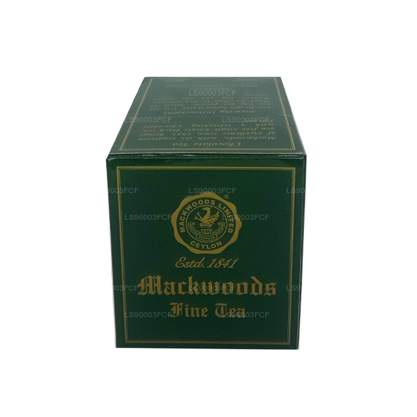 Mackwoods Single Estate Ceylon Czarna herbata o smaku czekolady (50g) 25 torebek