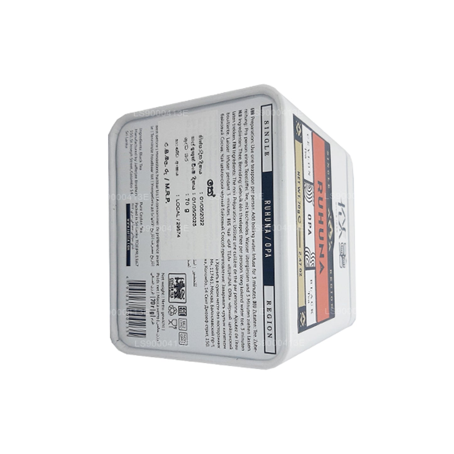 Jaf Tea Single Region Kolekcja Ruhuna OPA (70g) Cyna