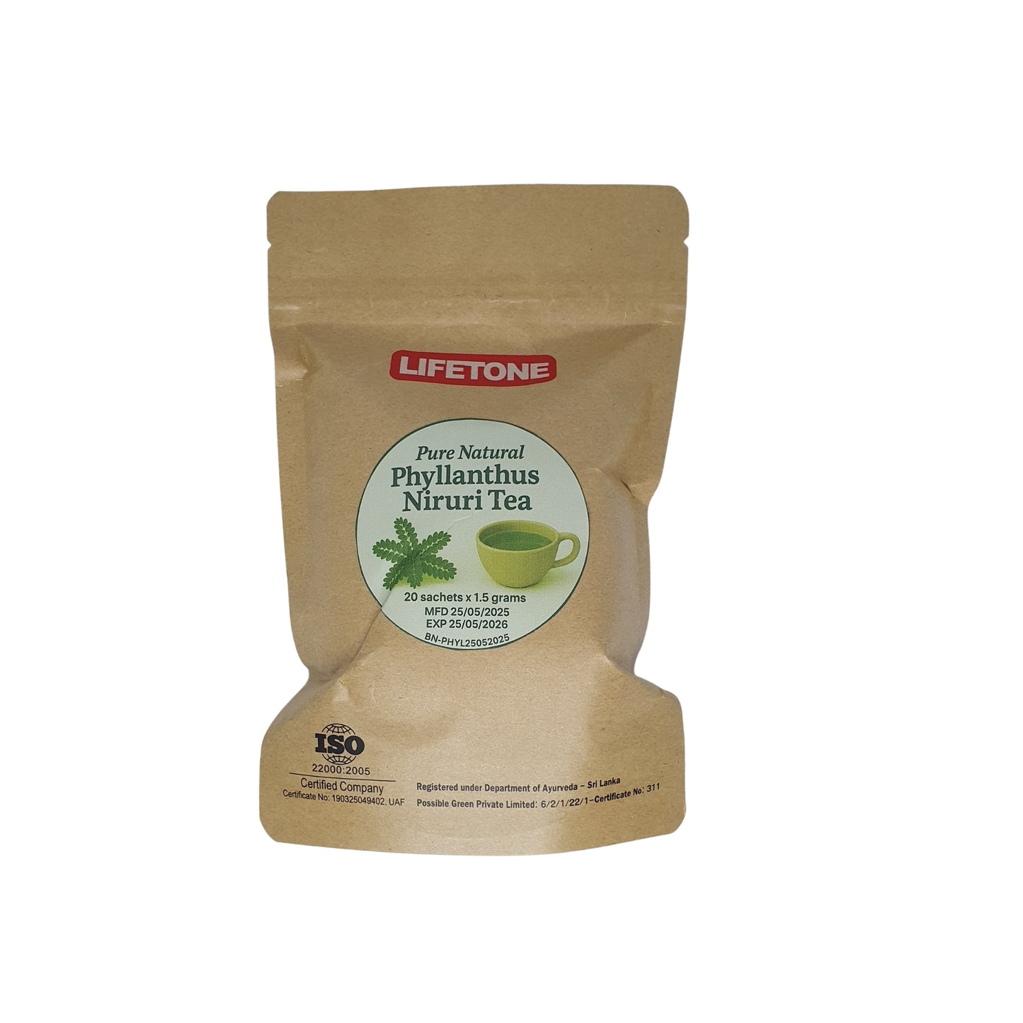 Lifetone Phylanthus Nirurii Herbata (40g)