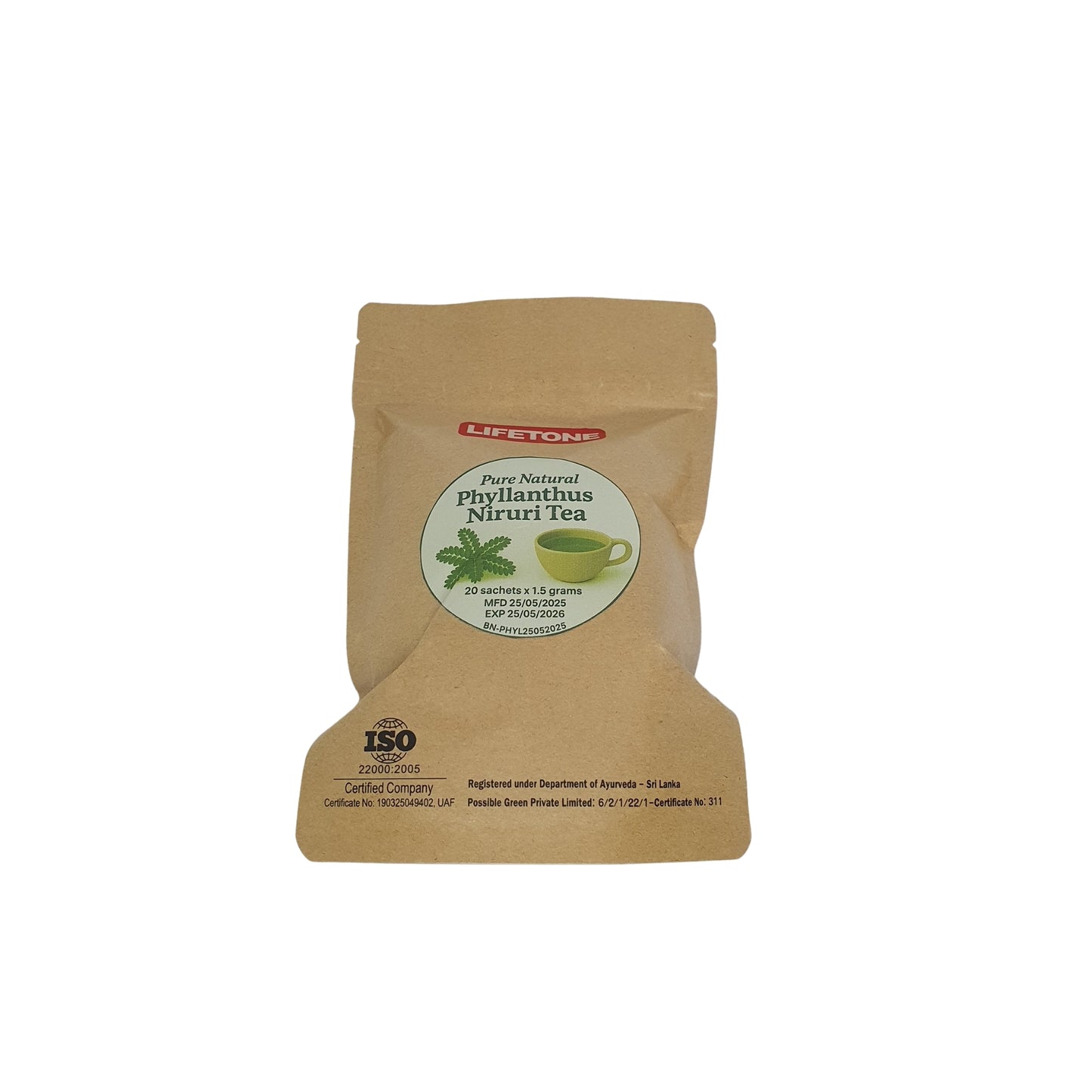 Lifetone Phylanthus Nirurii Herbata (40g)