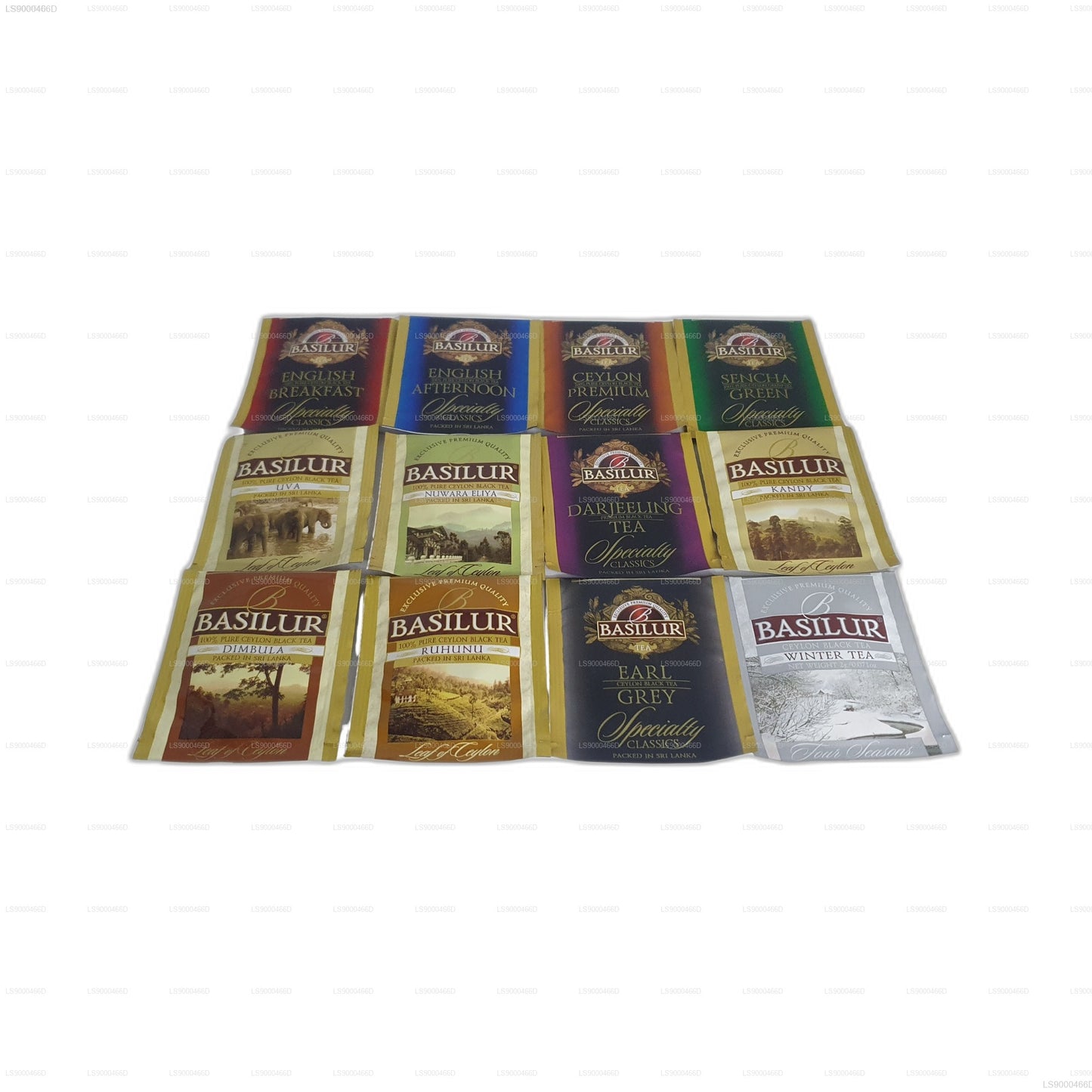 Zestaw upominkowy Basilur Executive Gifts, zestaw herbat drewnianych (235 g), 120 torebek