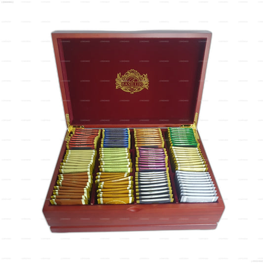 Zestaw upominkowy Basilur Executive Gifts, zestaw herbat drewnianych (235 g), 120 torebek