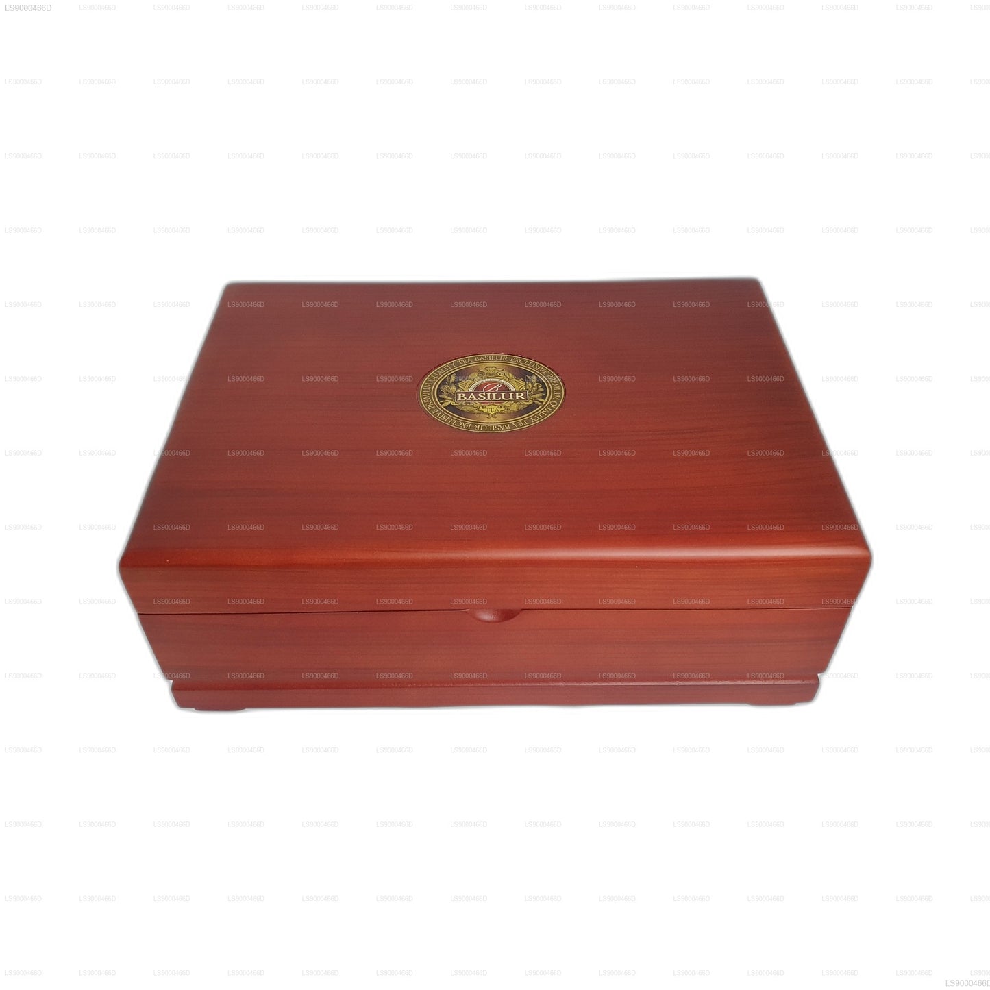 Zestaw upominkowy Basilur Executive Gifts, zestaw herbat drewnianych (235 g), 120 torebek
