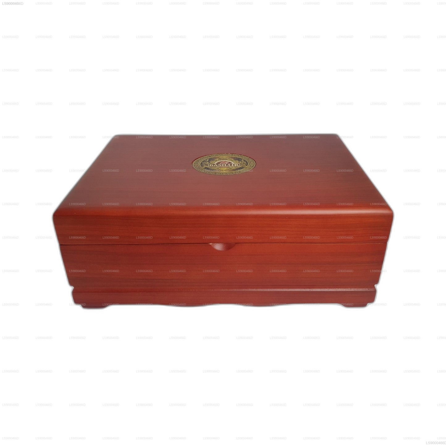 Zestaw upominkowy Basilur Executive Gifts, zestaw herbat drewnianych (235 g), 120 torebek