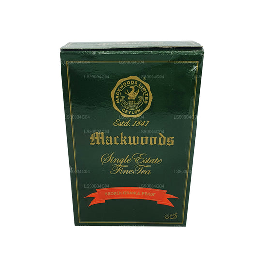 Mackwoods Single Estate Czysta herbata cejlońska (BOP) Broken Orange Pekoe (200g)