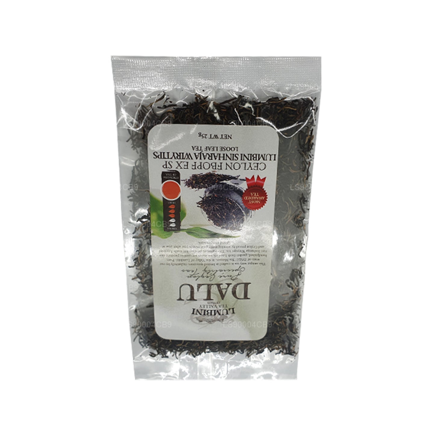 Lumbini Sinharaja Wiry Tips (FBOPF EX SP) Czarna herbata klasy (25g)