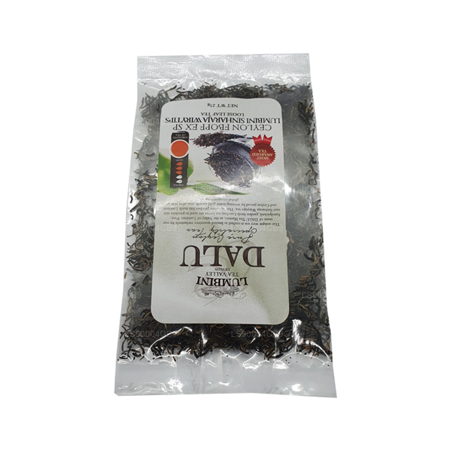 Lumbini Sinharaja Wiry Tips (FBOPF EX SP) Czarna herbata klasy (25g)