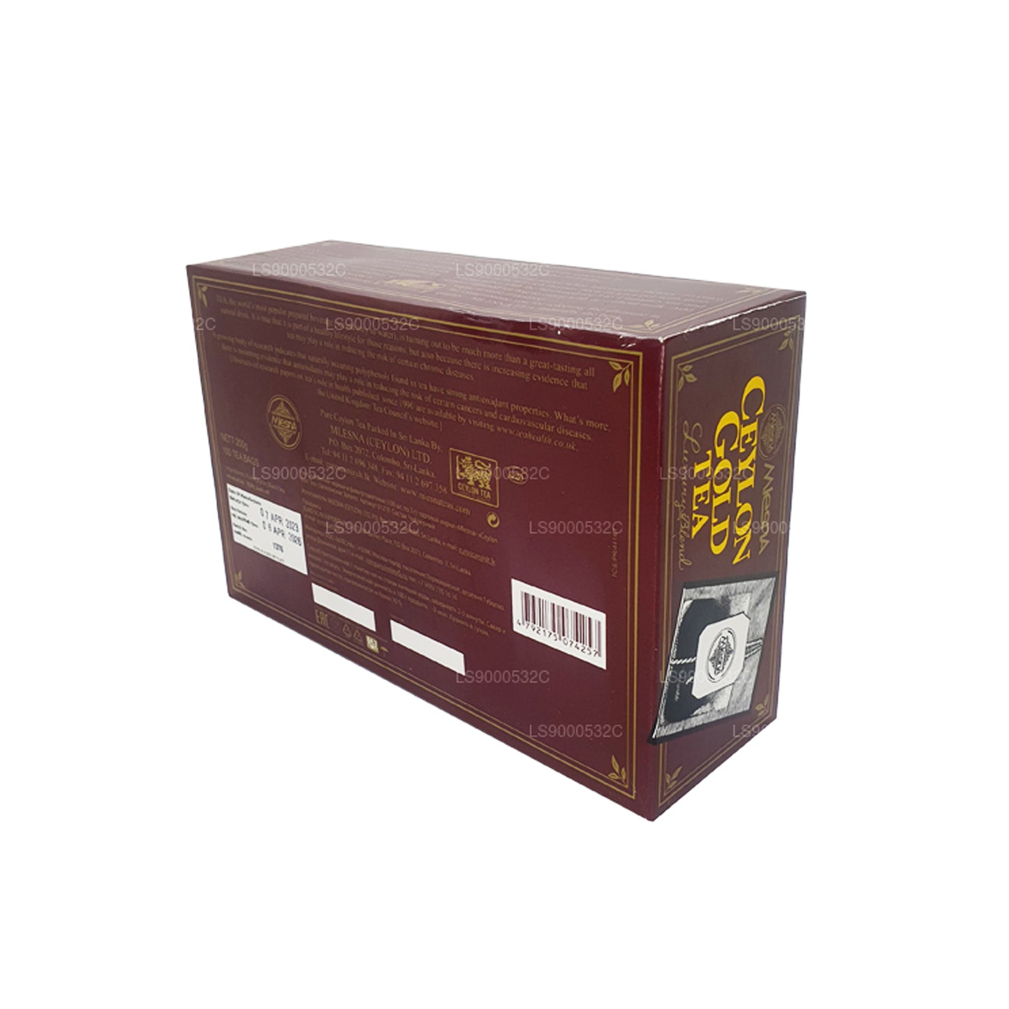 Mlesna Ceylon Gold Torebki herbaty 