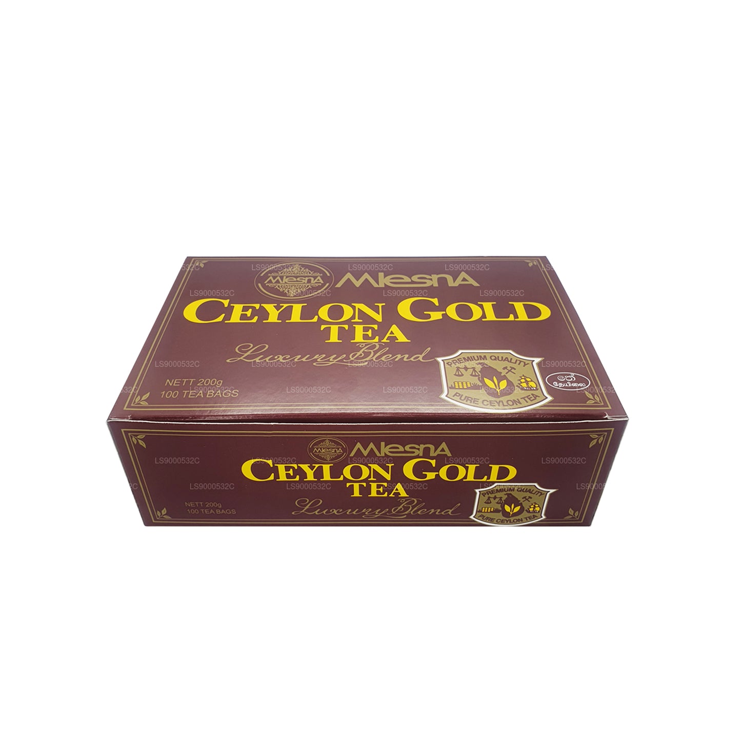 Mlesna Tea Ceylon Gold 100 torebek (200g) String and Tag