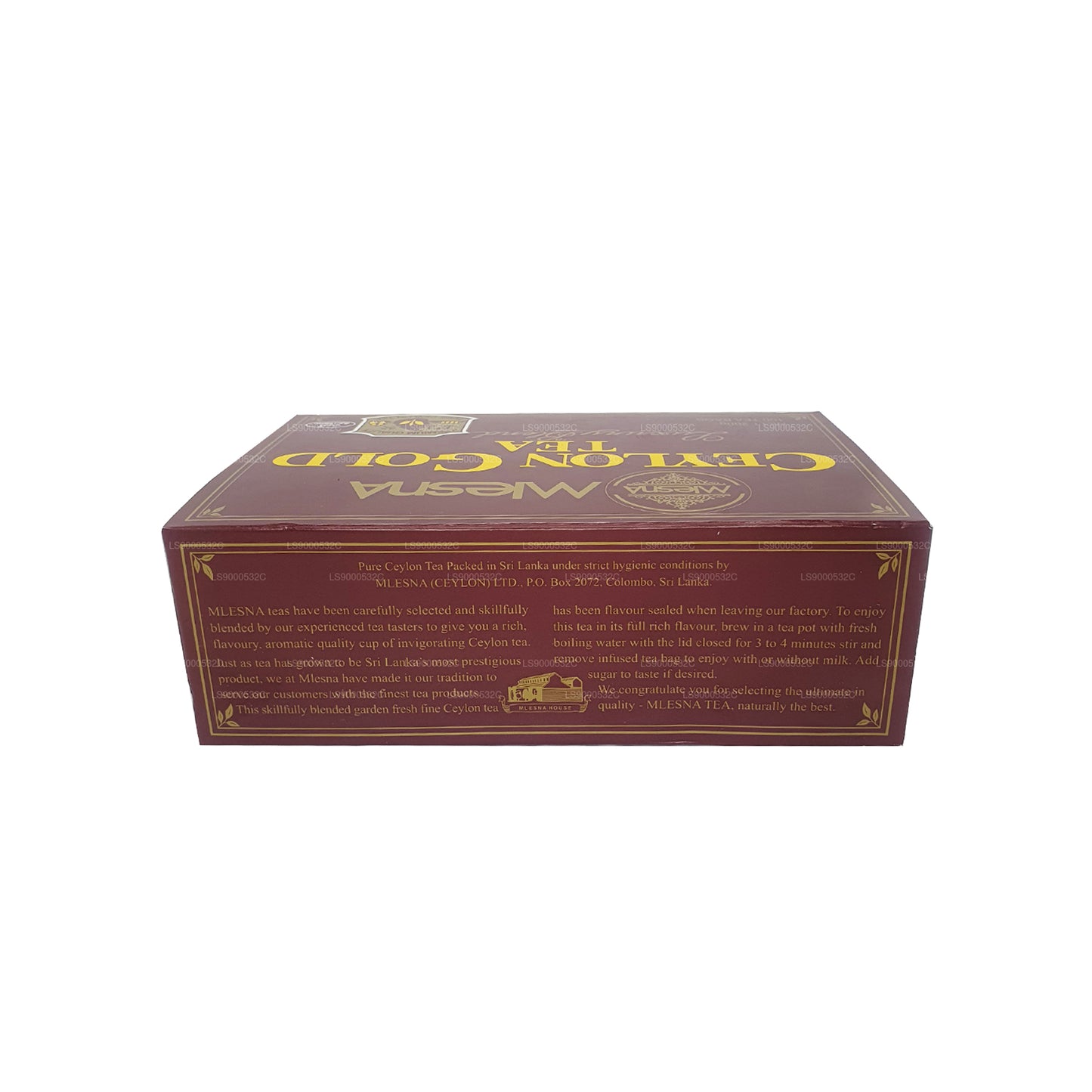 Mlesna Tea Ceylon Gold 100 torebek (200g) String and Tag