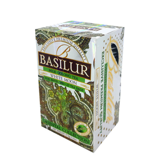 Basilur Milk Oolong Tea White Moon (37.5g) 25 torebek