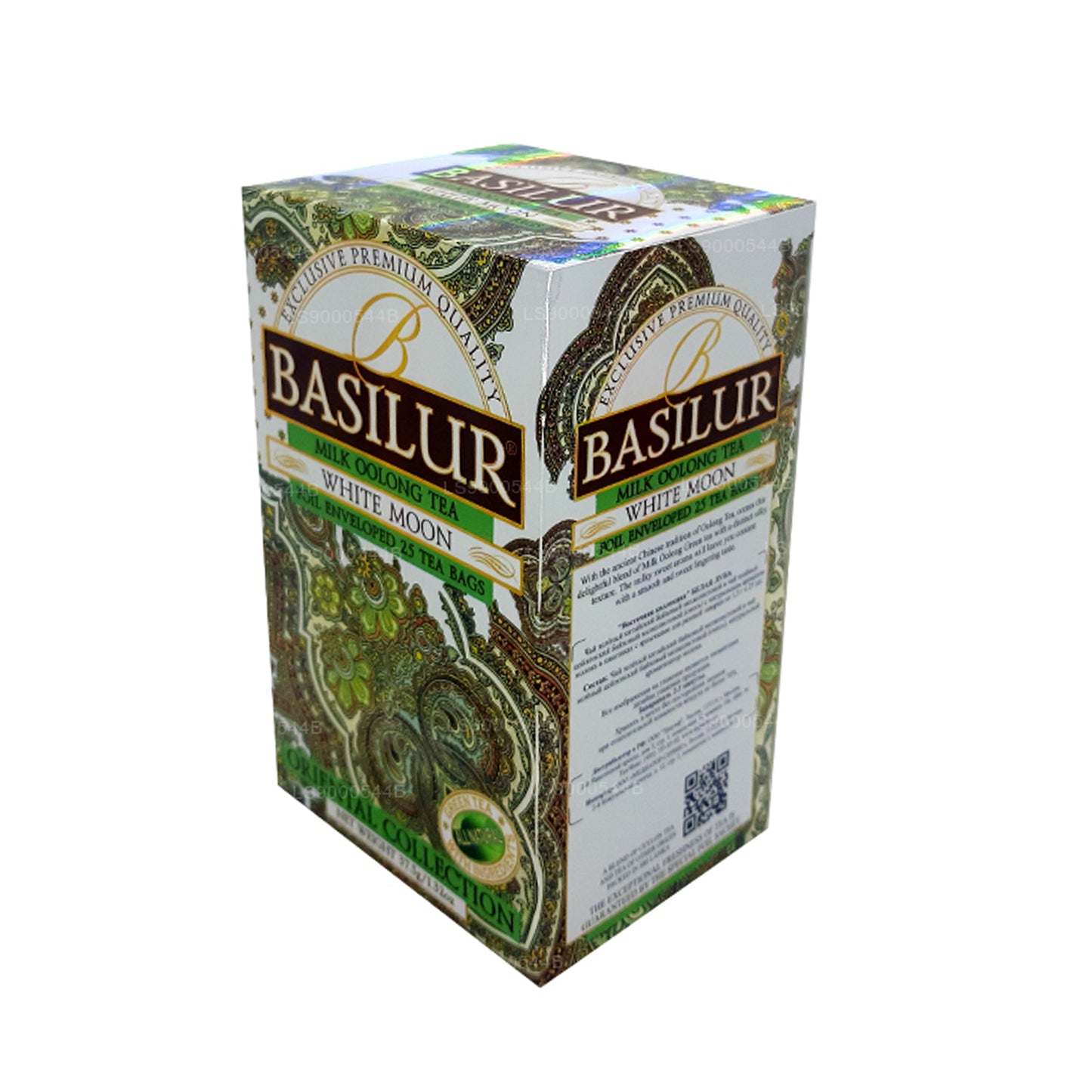 Basilur Milk Oolong Tea White Moon (37.5g) 25 torebek