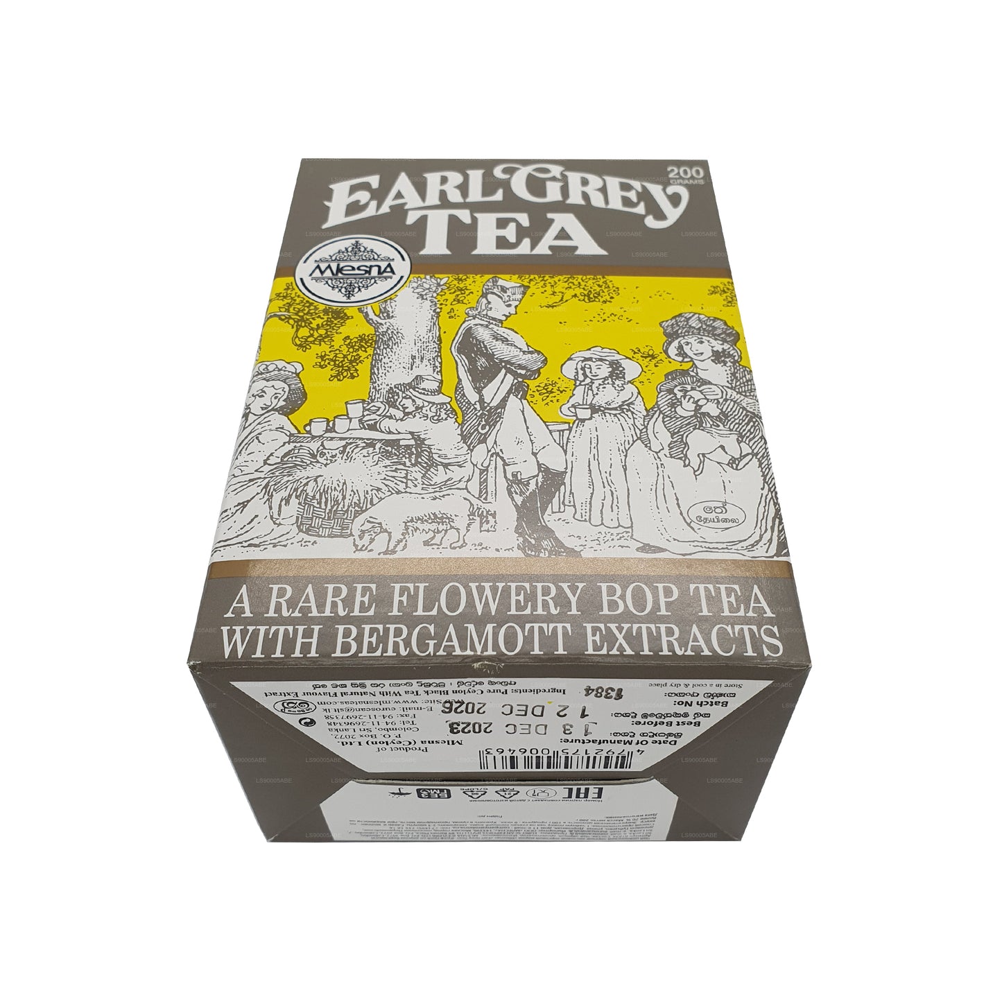 Herbata z luźnymi liśćmi Mlesna Earl Grey