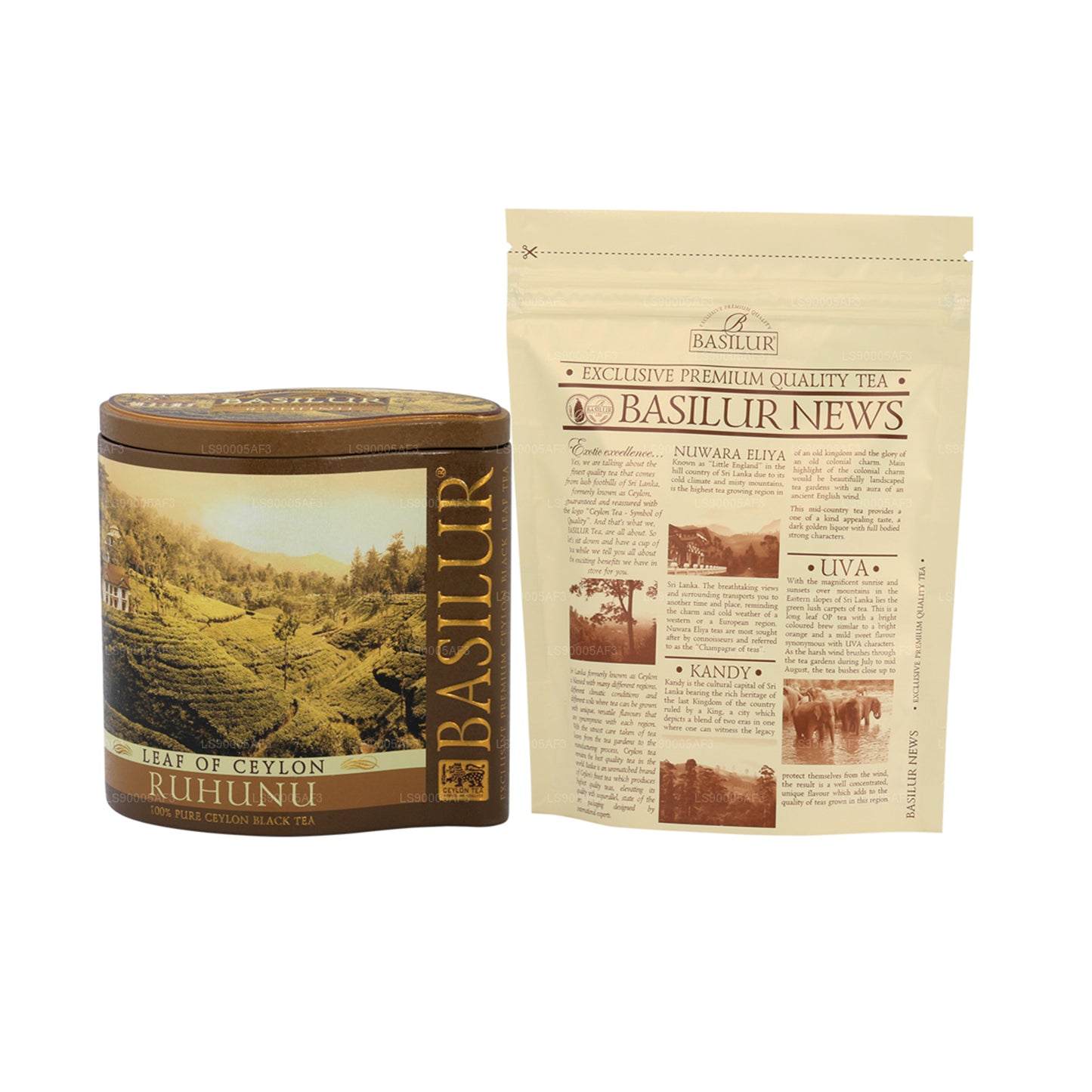 Basilur Liść Cejlonu „Ruhunu” (100g) Caddy