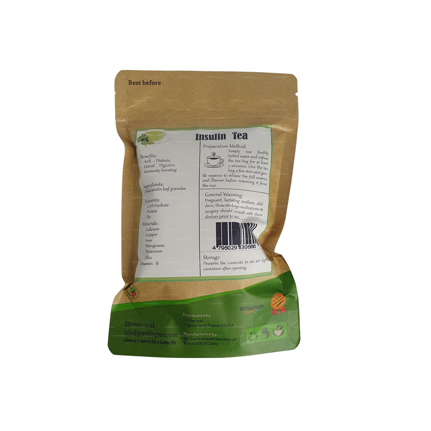 Lifetone Insulina Herbata (40g)