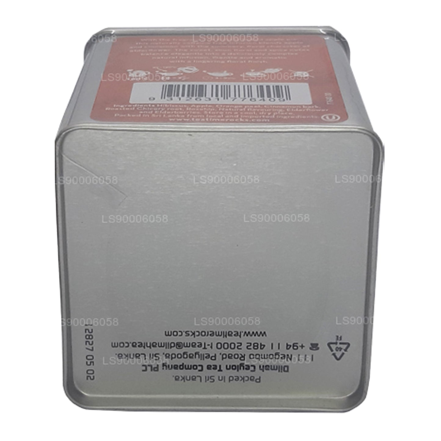 Dilmah Kwiat czarnego bzu z cynamonem i jabłkiem (130g)