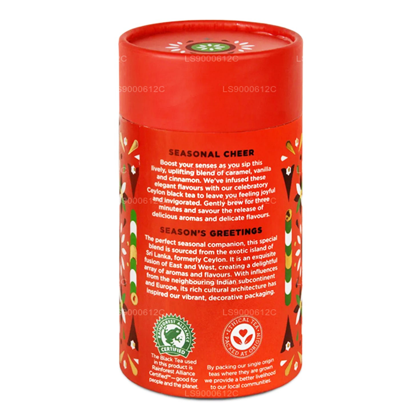 Jaf Tea Seasonal Cheer - Herbata Czarna o smaku karmelu, wanilii i cynamonu (50g)