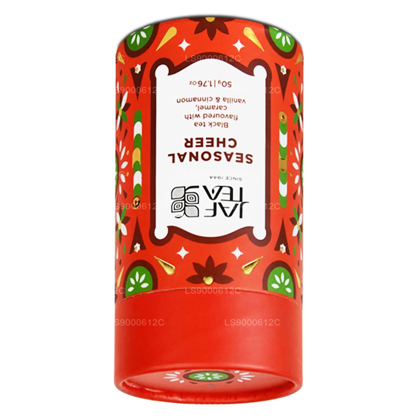 Jaf Tea Seasonal Cheer - Herbata Czarna o smaku karmelu, wanilii i cynamonu (50g)