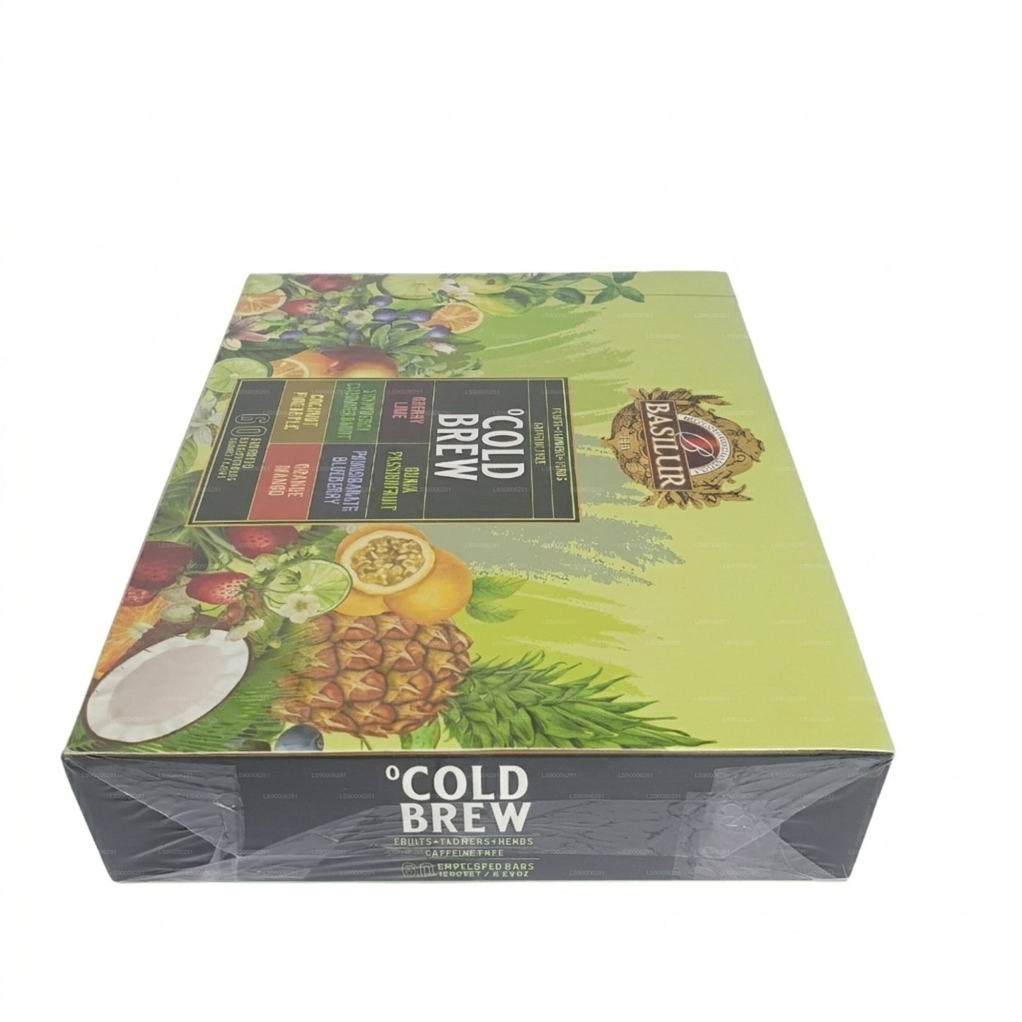 Basilur Cold Brew Assorted  6 Flavours (120g) 60 Enveloped Tea Bags