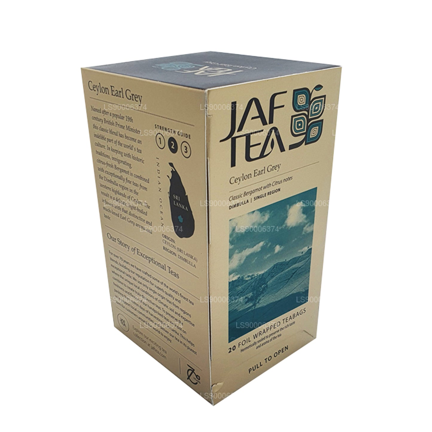 Jaf Tea Ceylon Earl Grey (40g) 20 torebek