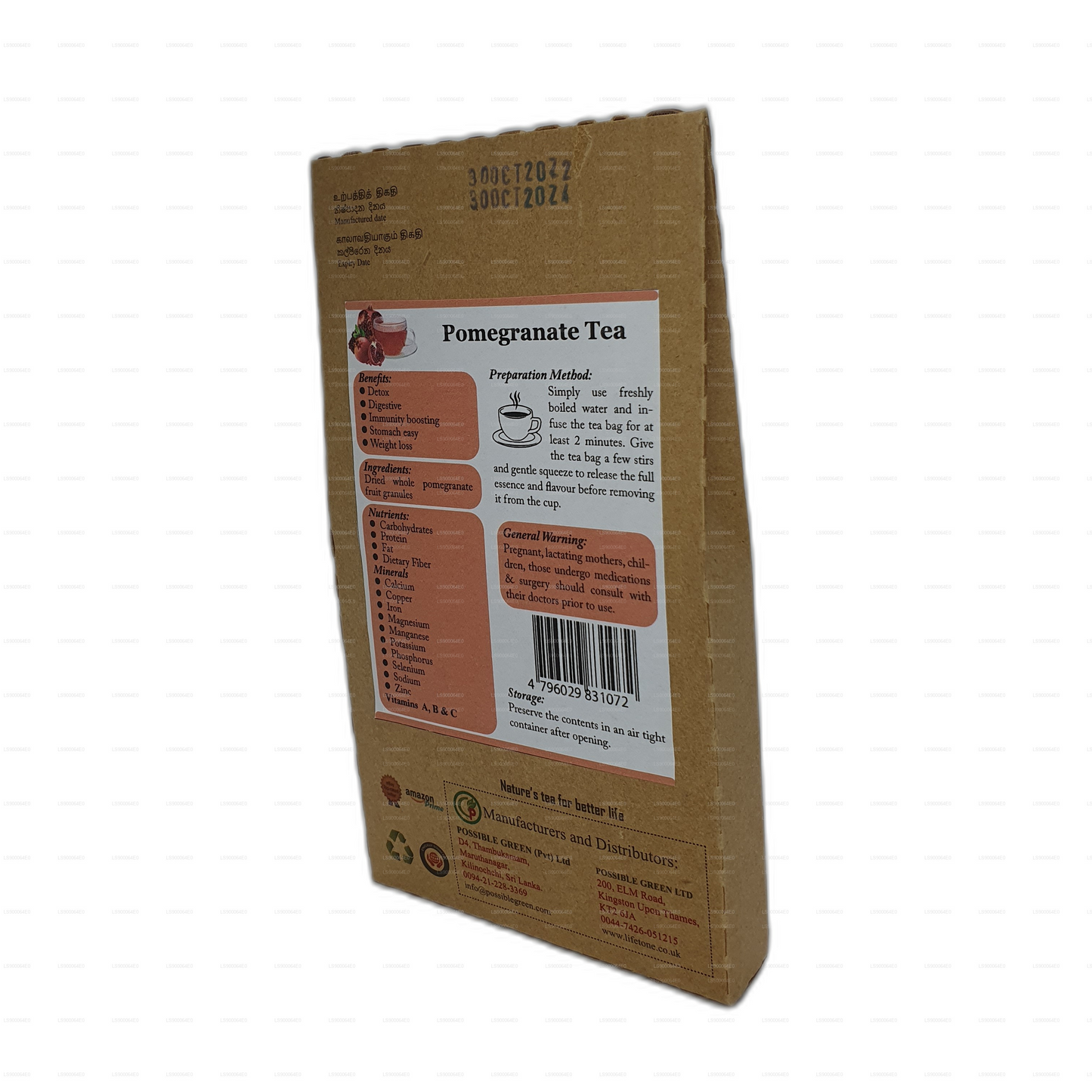 Lifetone Granat Herbata (30g)