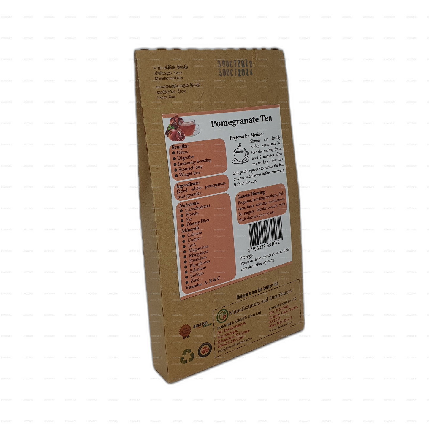 Lifetone Granat Herbata (30g)