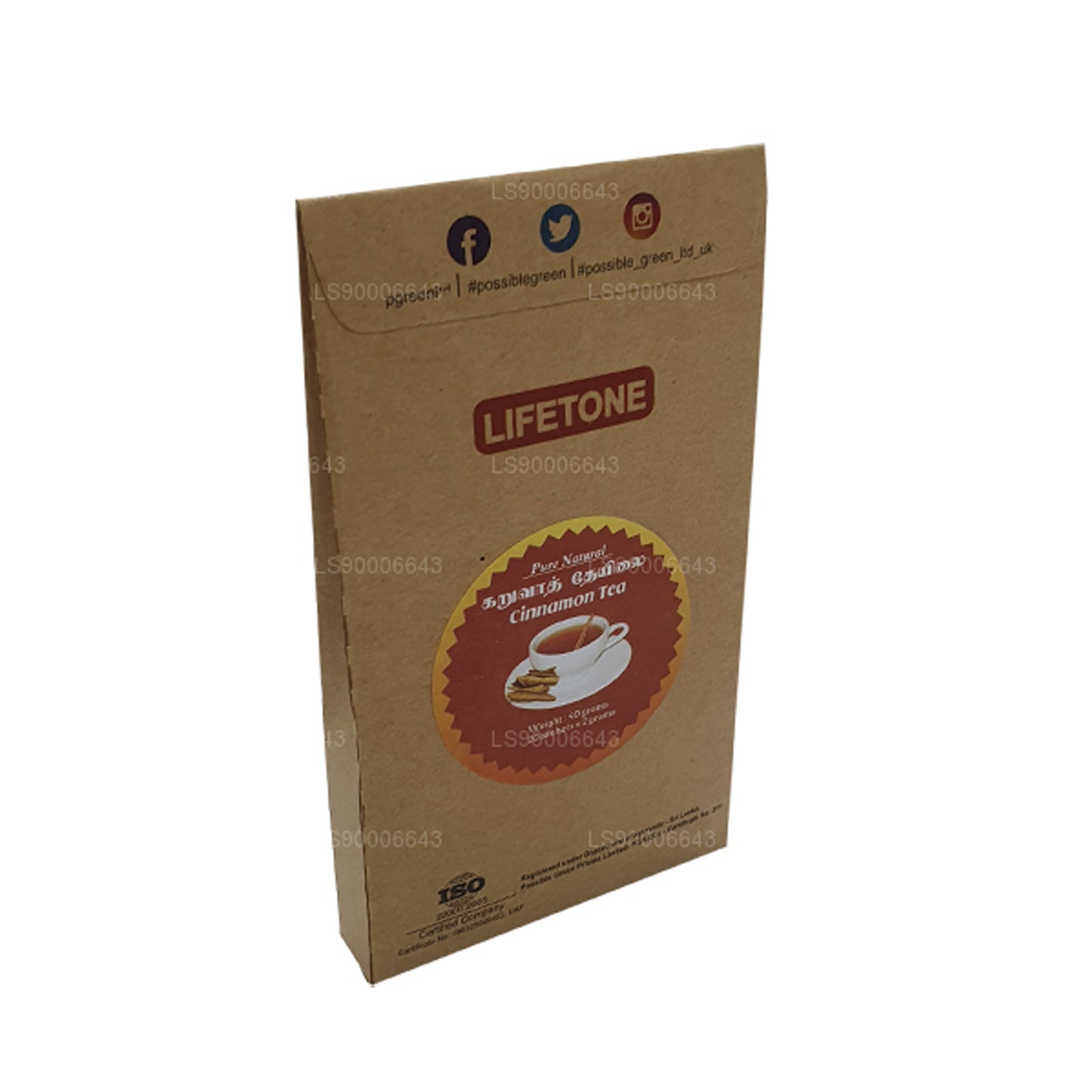 Lifetone Herbata cynamonowa (40g)