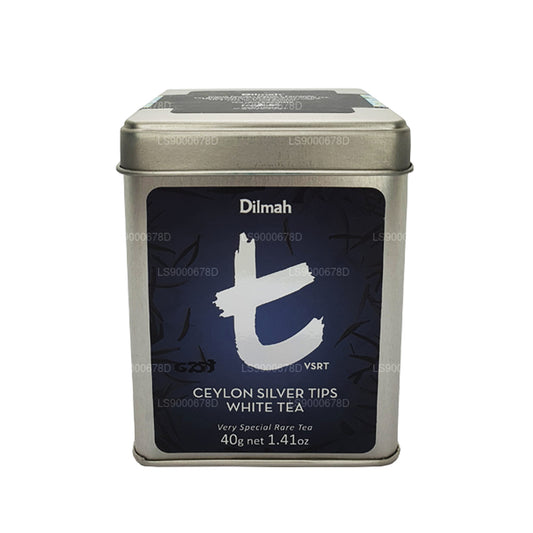 Dilmah Ceylon Silver Tips Biała Herbata (40g) Caddy Loose Tea