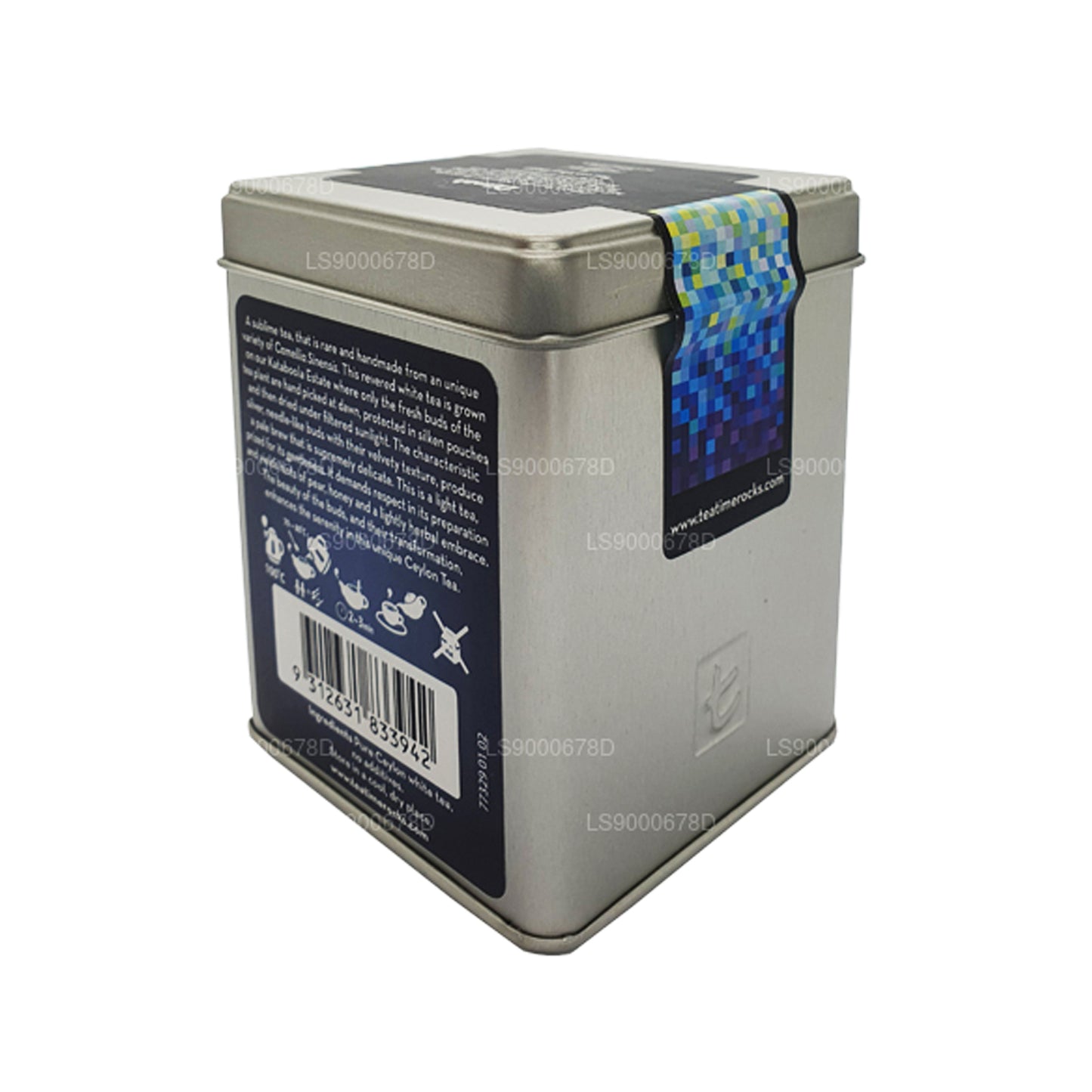 Dilmah Ceylon Silver Tips Biała Herbata (40g) Caddy Loose Tea