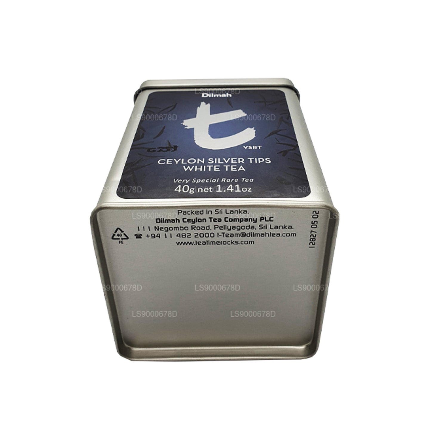 Dilmah Ceylon Silver Tips Biała Herbata (40g) Caddy Loose Tea