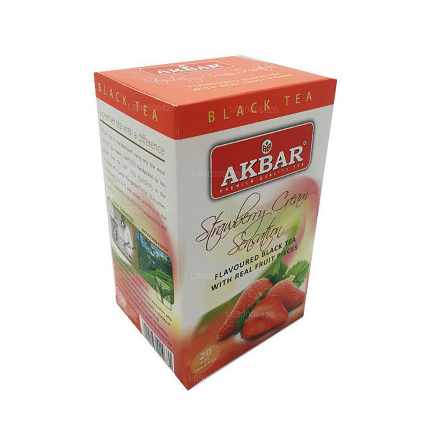 Akbar Krem Truskawkowy Sensation (40g) 20 torebek