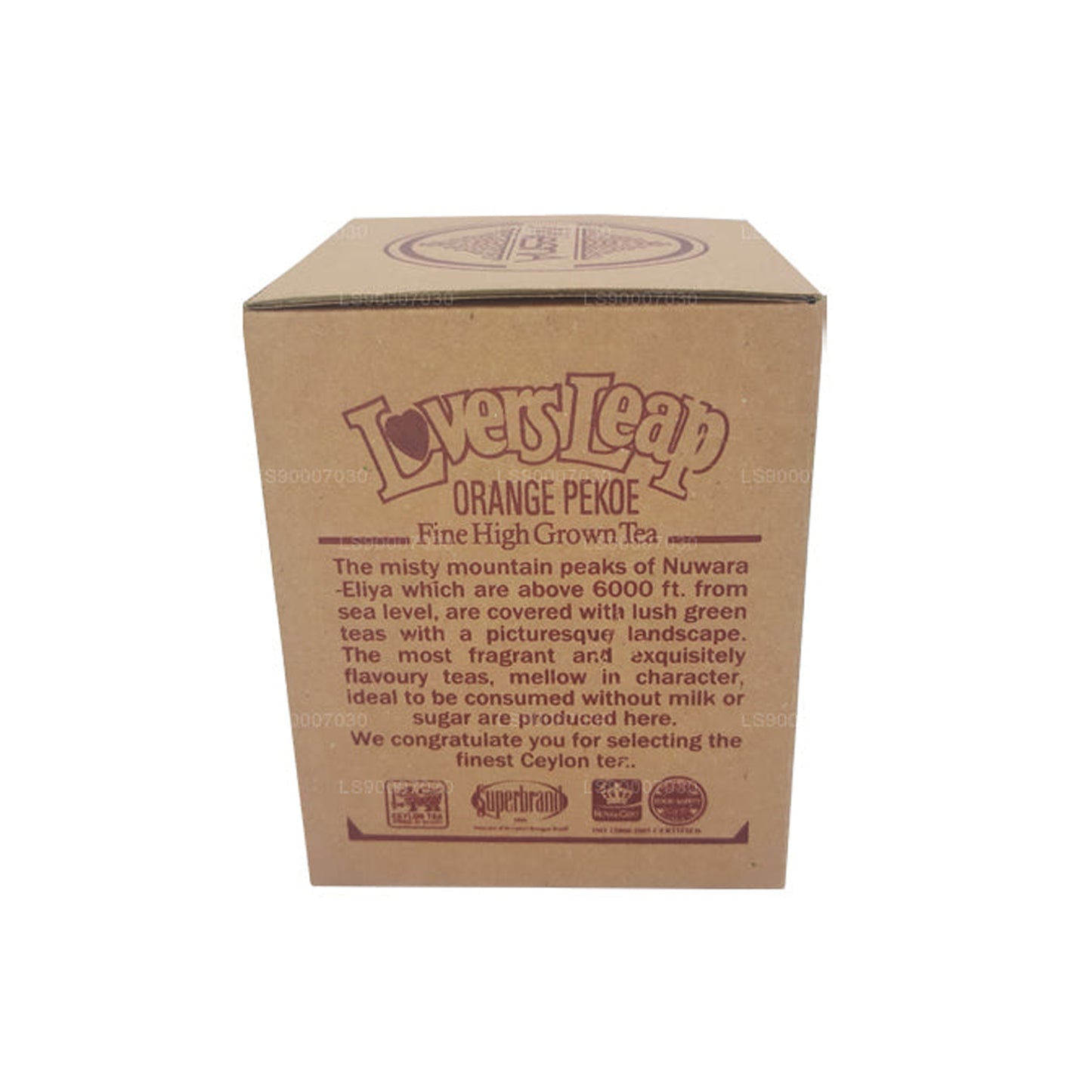 Mlesna Tea Lover's Leap Orange Pekoe W Metalowym Caddy (100g)