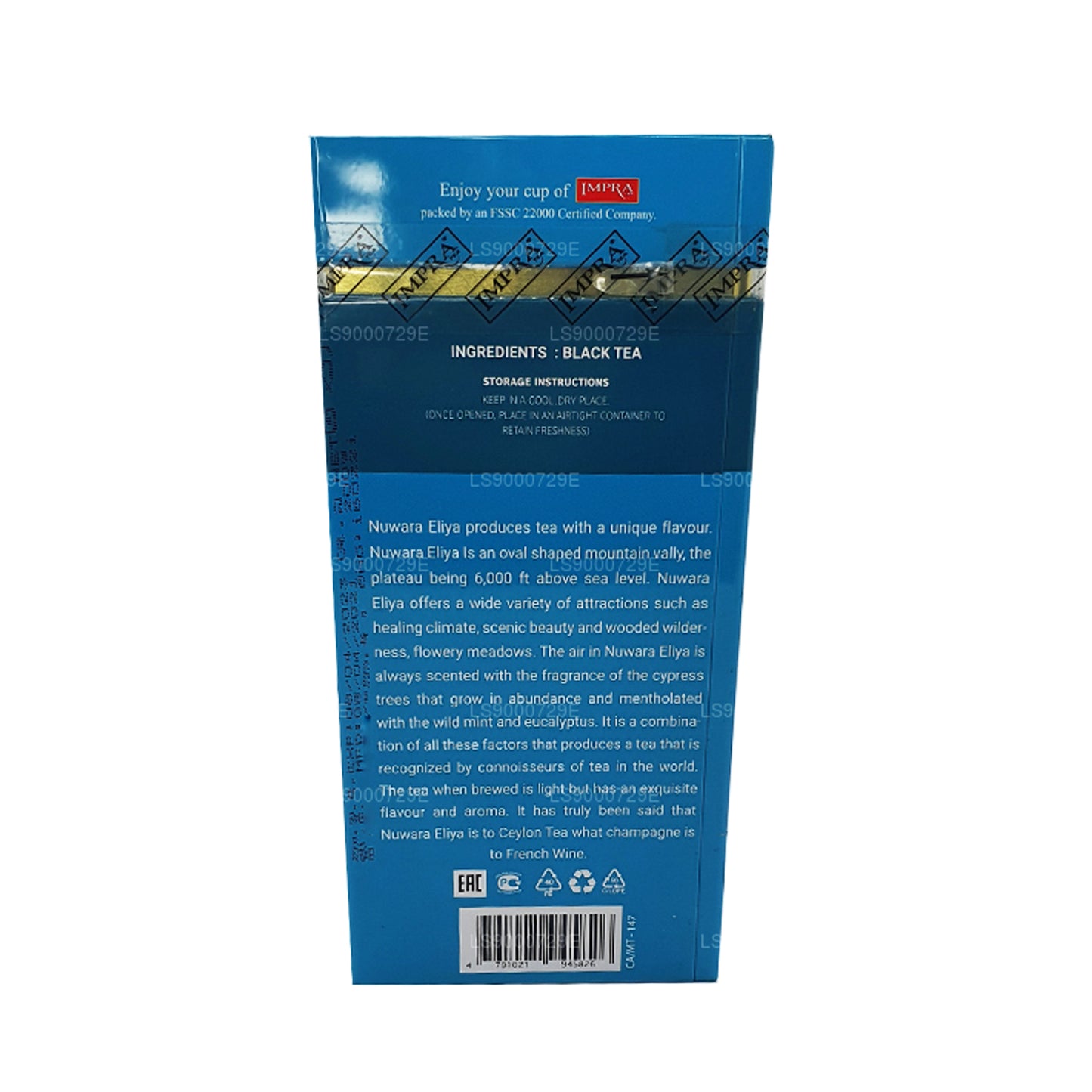 Impra Nuwara Eliya Duży Liść (200g) Mięsny Caddy