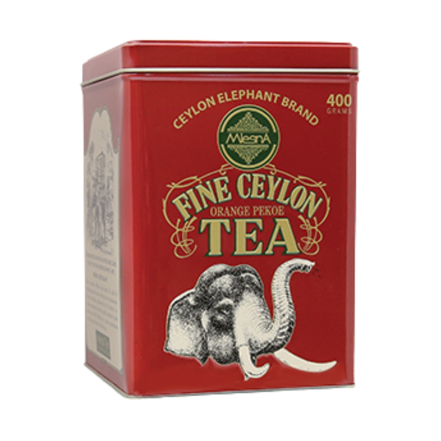 Herbata Mlesna Fine Ceylon (O.P) Ceylon Elephant Brand Metal Caddy (400 g)