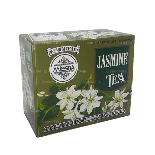 Mlesna Jasmine Czarna Herbata (100g) 50 torebek herbaty