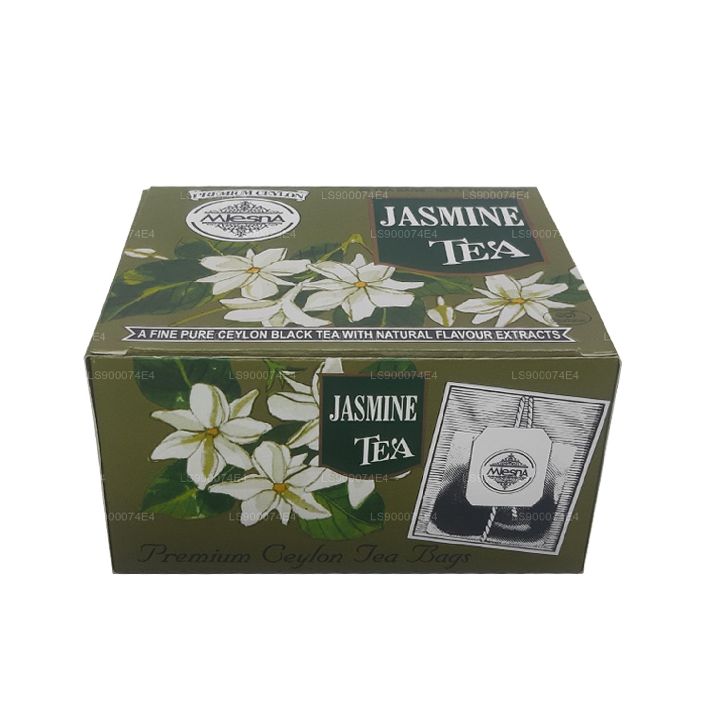 Mlesna Jasmine Czarna Herbata (100g) 50 torebek herbaty