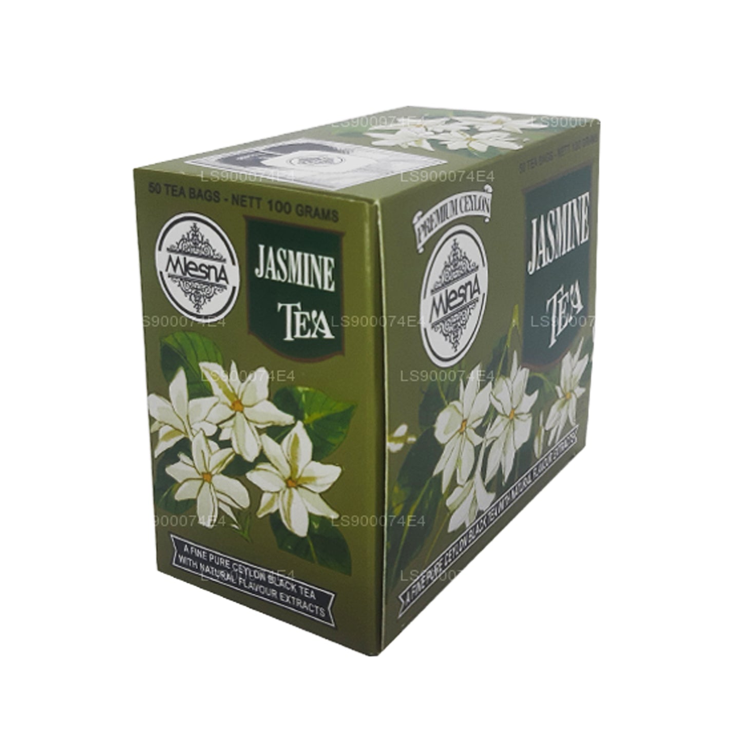 Mlesna Jasmine Czarna Herbata (100g) 50 torebek herbaty