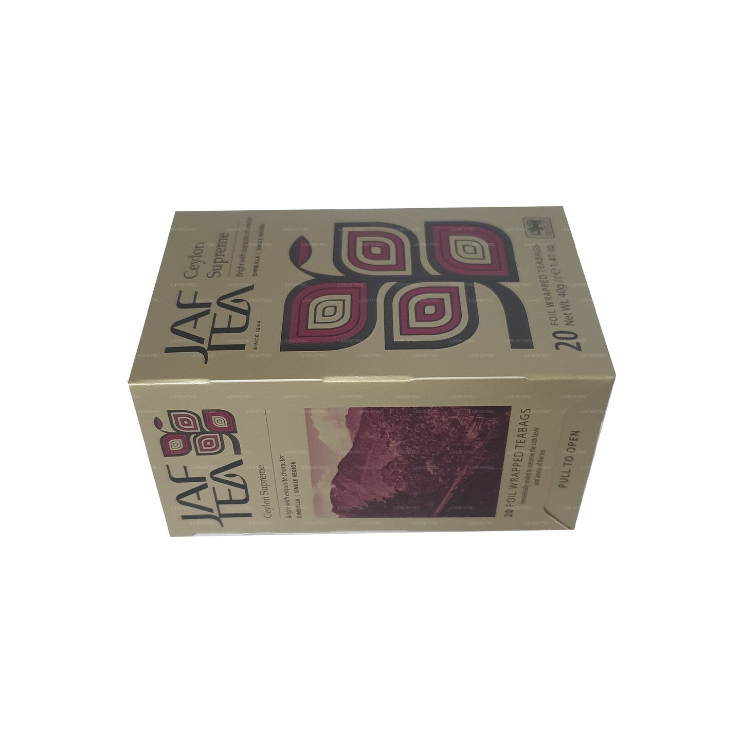 Jaf Tea Classic Gold Collection Ceylon Supreme Foliowa kopertowa torebka na herbatę (40g)