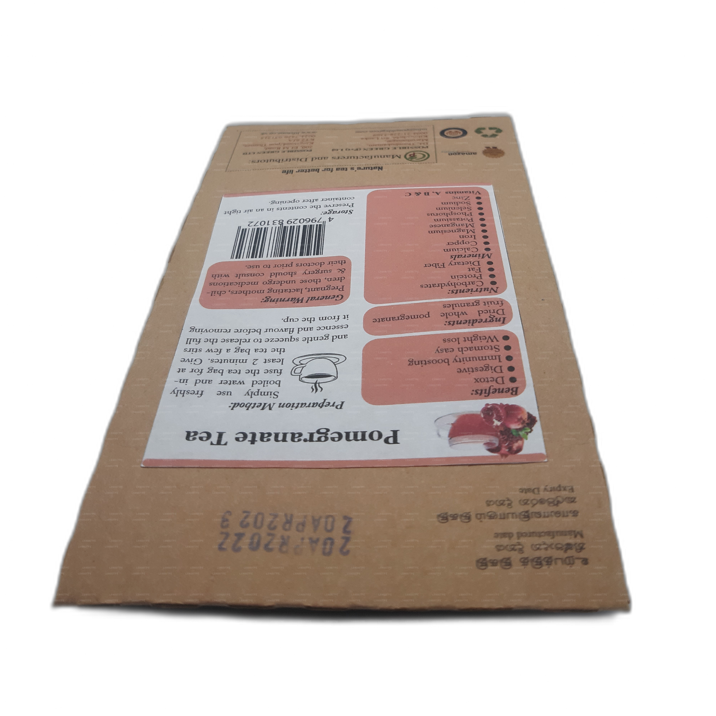 Lifetone Pomegranate Tea (40g)