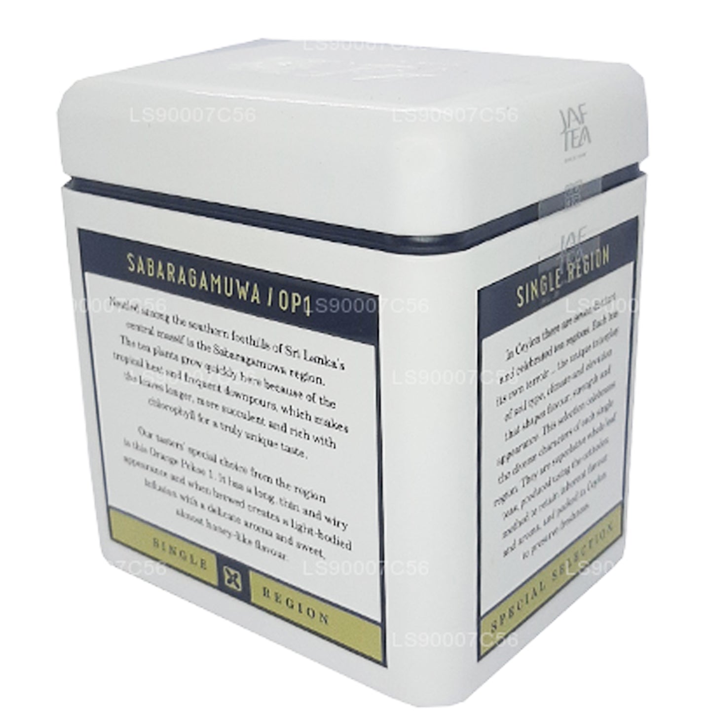 Jaf Tea Pojedynczy Region Kolekcja Okrągły OP1 (90g) Cyna