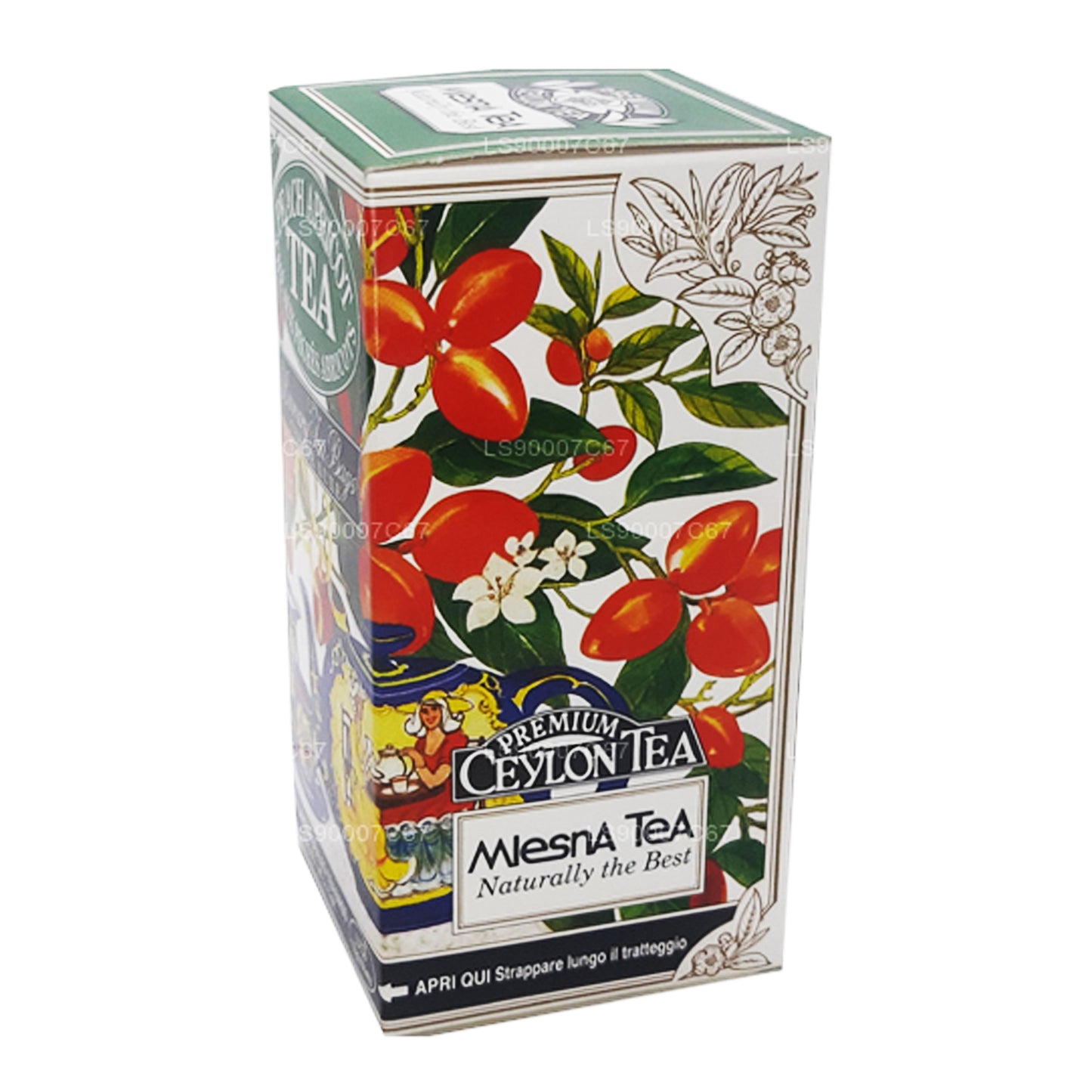 Mlesna Peach Apricot LuxuryTorebki do herbaty (60g)