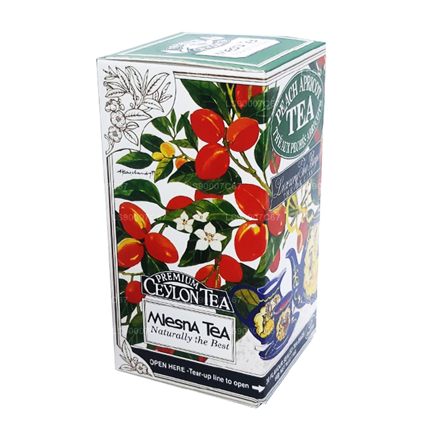 Mlesna Peach Apricot LuxuryTorebki do herbaty (60g)