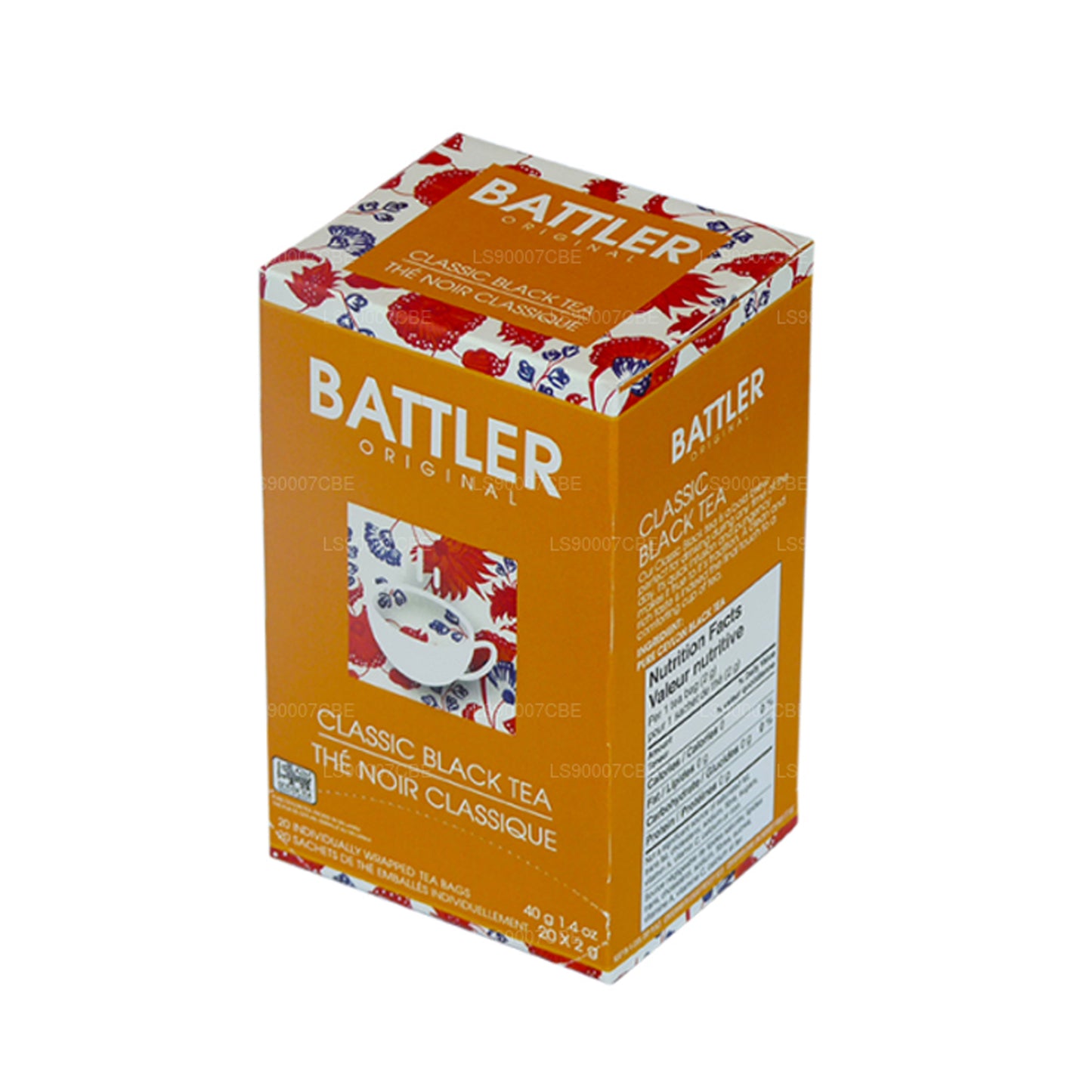 Battler Original Classic czarna herbata (40g) 20 torebek