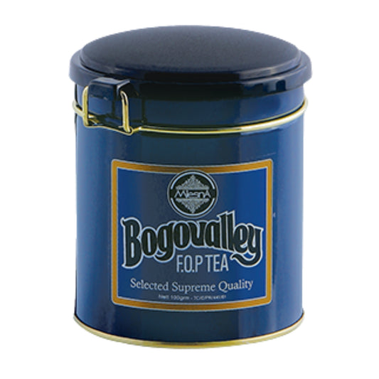 Herbata Mlesna Bogovalley F.O.P. w metalowym pojemniku (100 g)