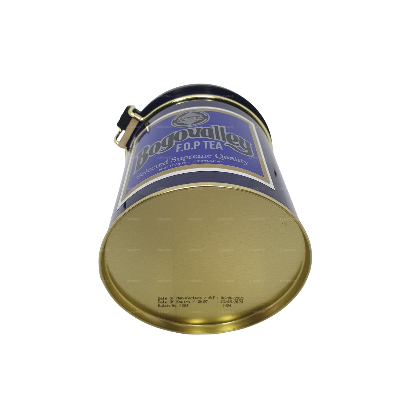 Herbata Mlesna Bogovalley F.O.P. w metalowym pojemniku (100 g)